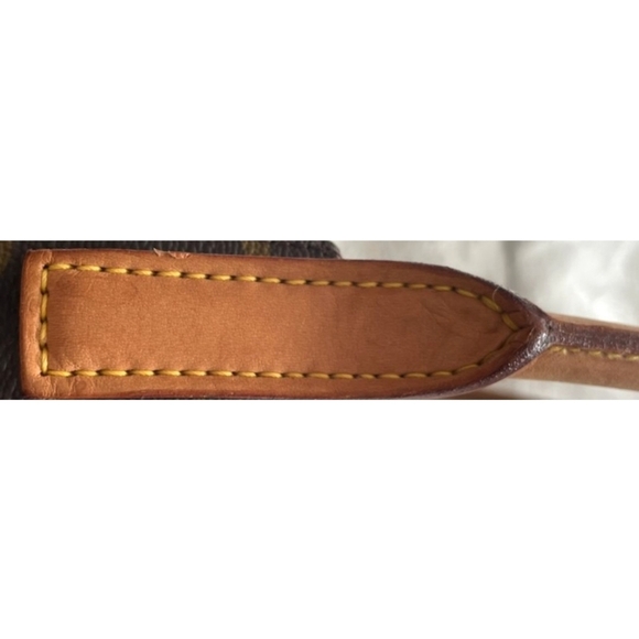 Authentic Louis Vuitton Monogram Looping GM Shoulder Bag Brown Logo M10050 - Picture 9 of 16